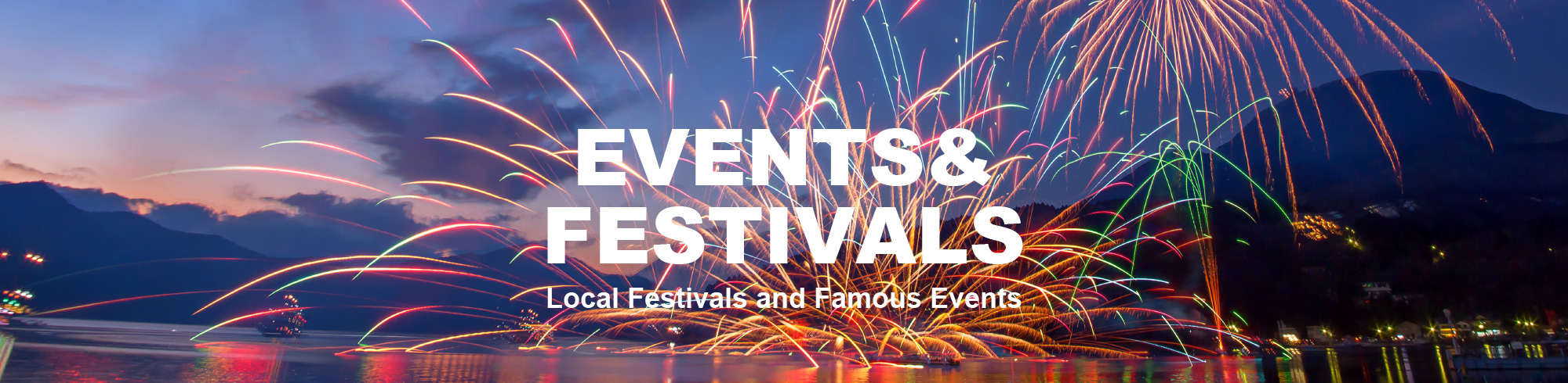 EVENTS & FESTIVALS