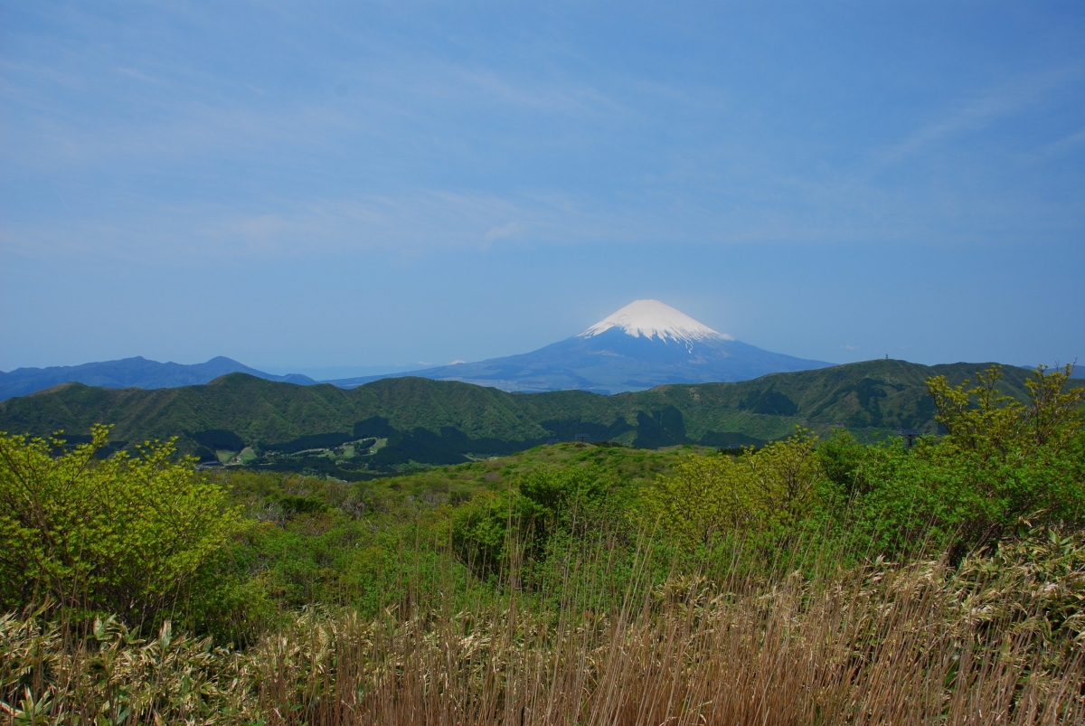 fuji from owakudani